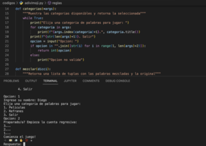python portada